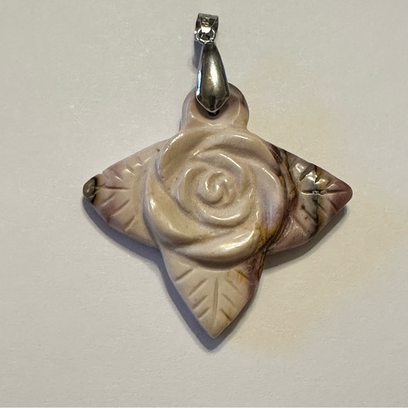 Hand Crafted Jewelry - Jasper pendant 1.5”x1.5”